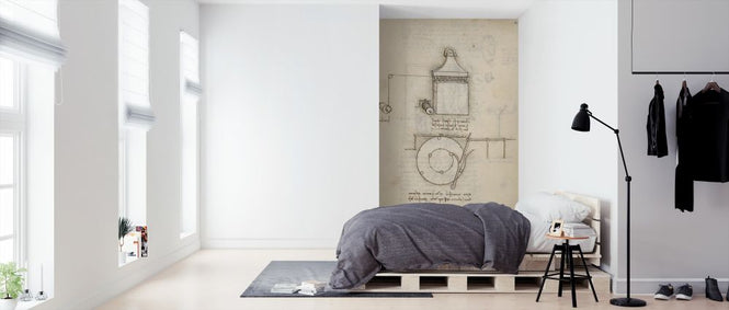 PHOTOWALL / Pulley System - Leonardo Da Vinci (e317127)