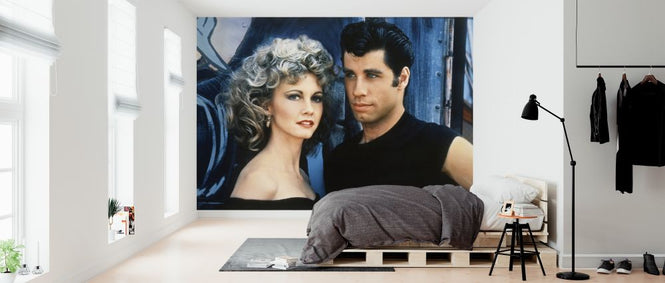 PHOTOWALL / Sandy and Danny - John Travolta and Olivia Newton John (e317215)