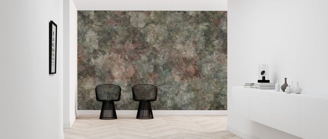 PHOTOWALL / Contour Flower Mesh - Murky (e318261)