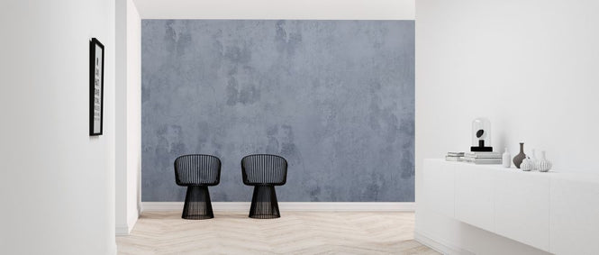 PHOTOWALL / Torn Concrete Wall - Azure (e318438)