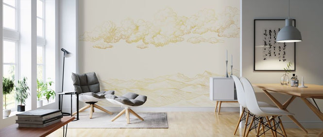 PHOTOWALL / Between Clouds and Earth - Soft Beige (e318443)