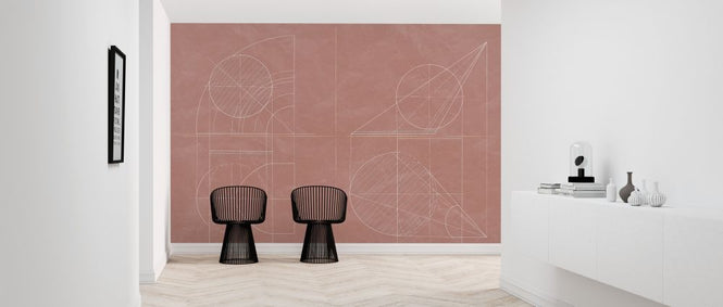 PHOTOWALL / Construction Drawing - Peach (e319132)