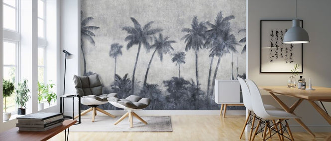 PHOTOWALL / California Palmes on Concrete (e319151)