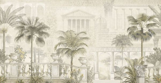 PHOTOWALL / Tropical Residence - Sepia (e319227)