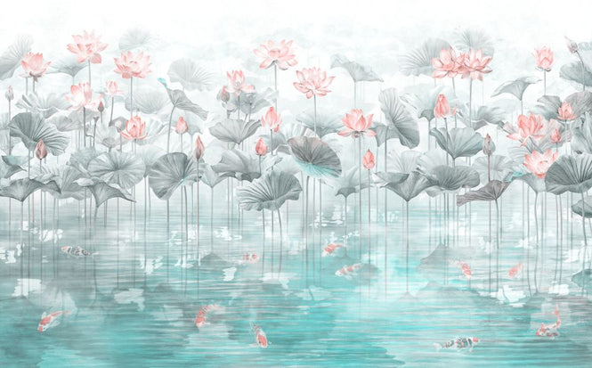 PHOTOWALL / Koi Koi - Blue (e319242)