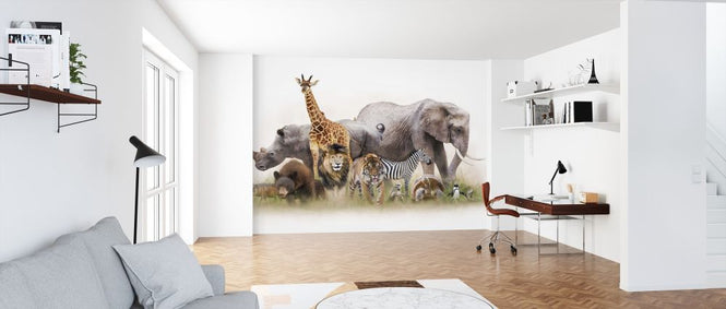 PHOTOWALL / Group of Zoo Animals (e317887)