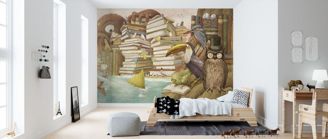 PHOTOWALL / Ocean Meets Sky Library Islands (e320039)