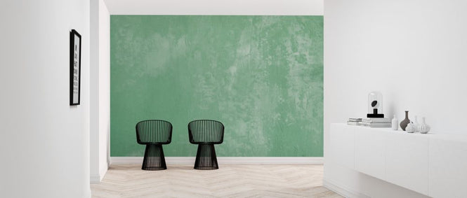 PHOTOWALL / Old Green Concrete Wall (e318156)