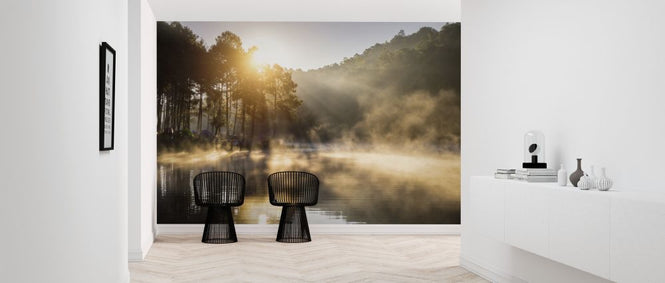 PHOTOWALL / Camping in the Pine Forest (e318380)