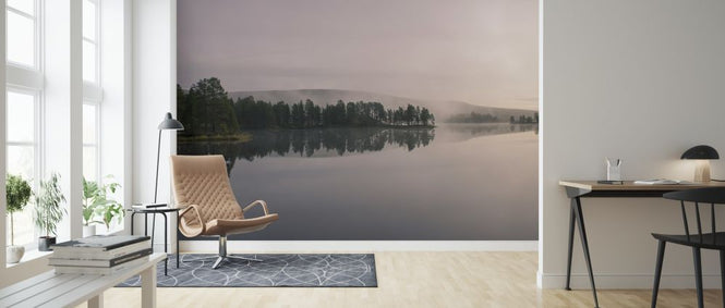 PHOTOWALL / Lake and Forest at Dawn (e318405)