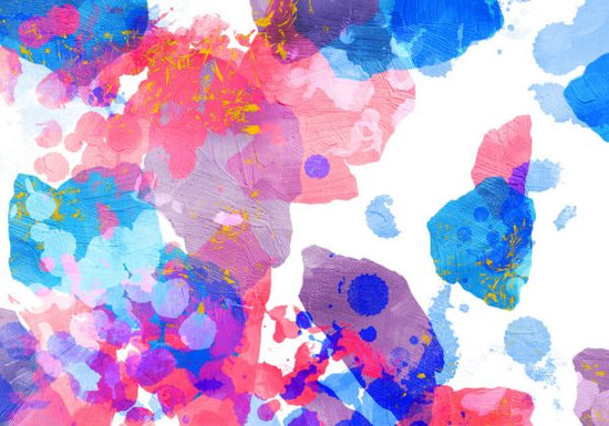 PHOTOWALL / Vibrant Watercolor Splashes (e318506)