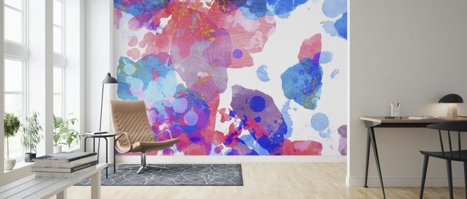 PHOTOWALL / Vibrant Watercolor Splashes (e318506)