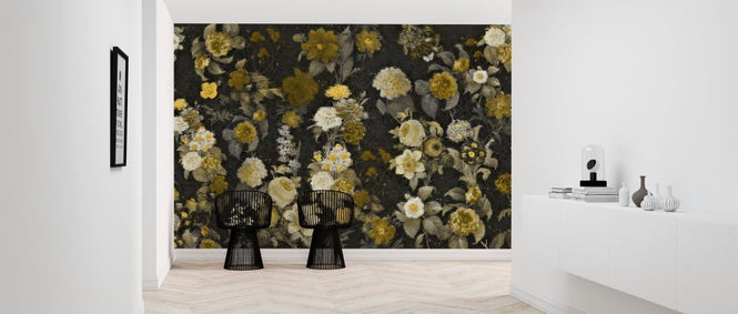 PHOTOWALL / Flower Samba - Camel (e320964)