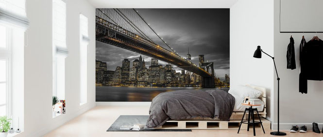 PHOTOWALL / Brooklyn Bridge at Night (e321051)