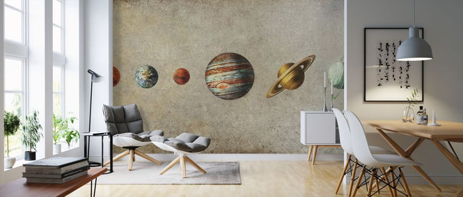 PHOTOWALL / Solar System - Sepia (e320054)