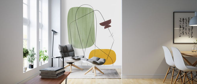 PHOTOWALL / Abstraction with Gray Lines X (e321236)
