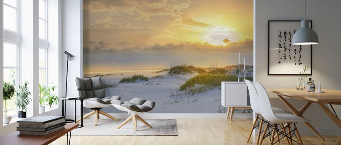 PHOTOWALL / Beach Sand and Sunset (e321647)