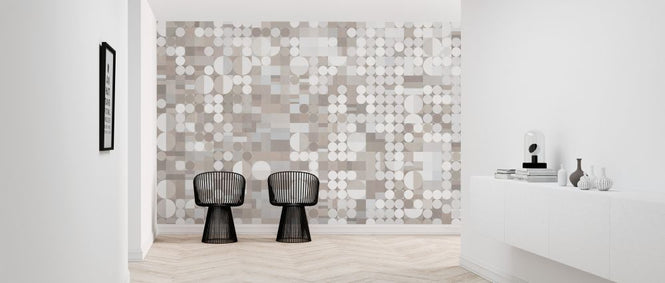 PHOTOWALL / Circles and Blocks Deco (e321660)