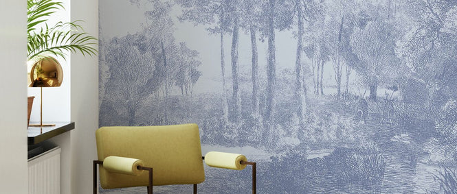 PHOTOWALL / Slow Meander - Blue (e323175)