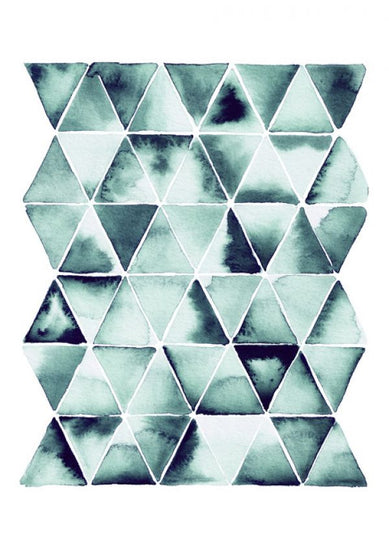 PHOTOWALL / Green Triangles (e322886)
