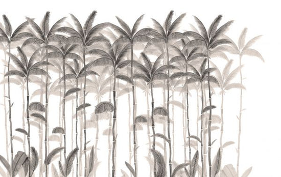 PHOTOWALL / Rising Palms - Sepia (e323199)
