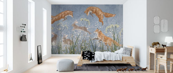 PHOTOWALL / Jumping Foxes (e322851)