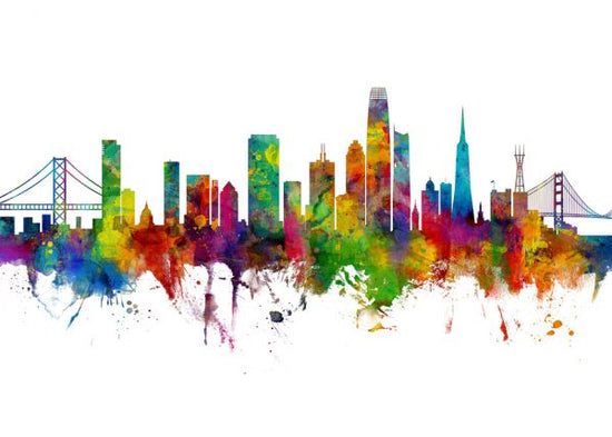 PHOTOWALL / San Francisco California Skyline (e318618)