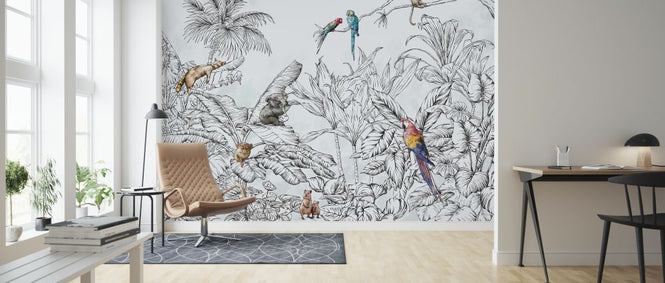 PHOTOWALL / Hello Jungle Animals (e323788)