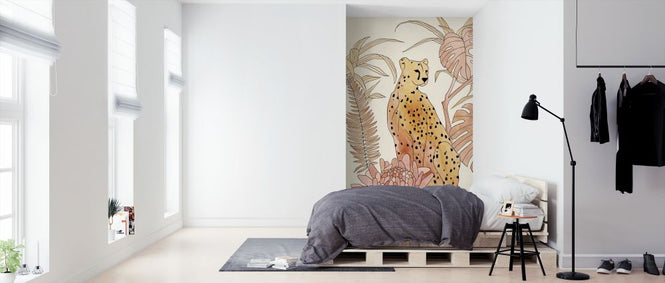 PHOTOWALL / Blush Cheetah (e321369)