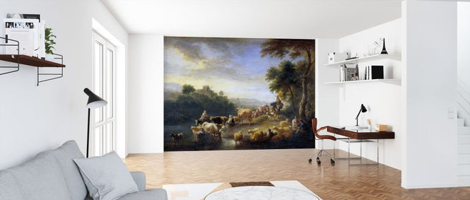 PHOTOWALL / Landscape with Cattle (e322094)