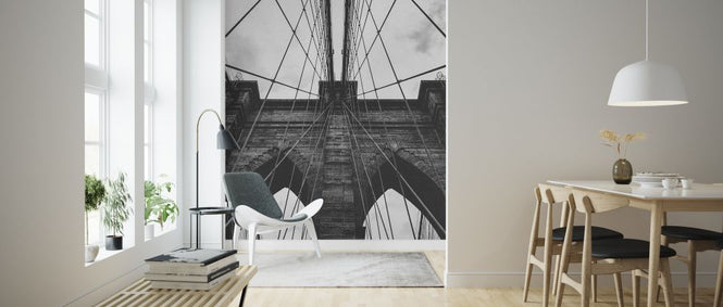 PHOTOWALL / Bridge Black and White Photo (e323324)