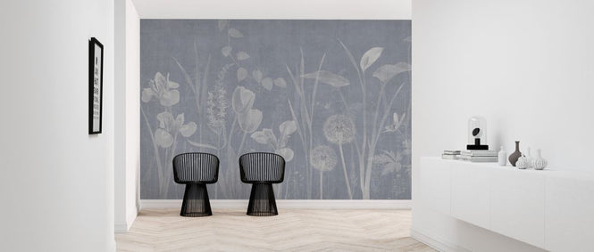 PHOTOWALL / Dandelion Field - Blue (e325245)