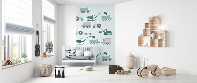 PHOTOWALL / Heavy Vehicles - Green (e325959)