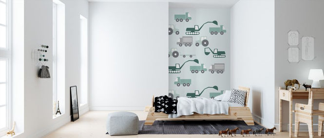 PHOTOWALL / Heavy Vehicles - Green (e325959)