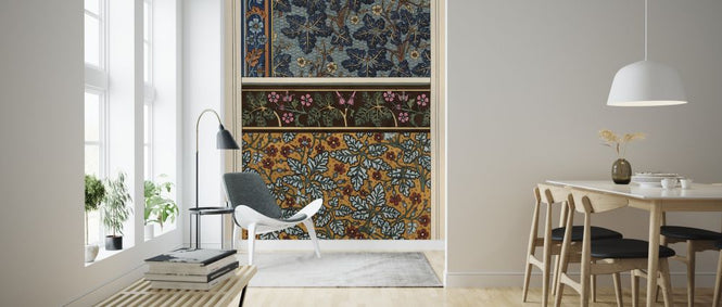 PHOTOWALL / Geranium Motifs in Patterns - Infographics (e322363)