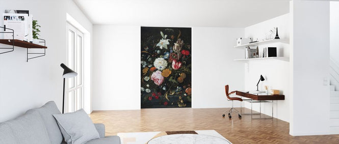 PHOTOWALL / Flowers in a Glass Vase with Fruit - Jan Davidsz de Heem (e325889)