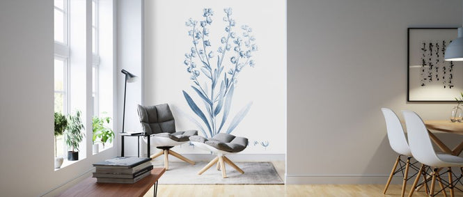PHOTOWALL / Antique Botanical in Blue (e324752)