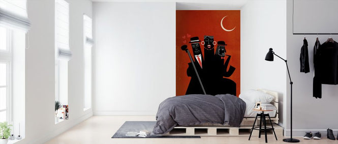 PHOTOWALL / Casablanca Jazz - Red (e327740)