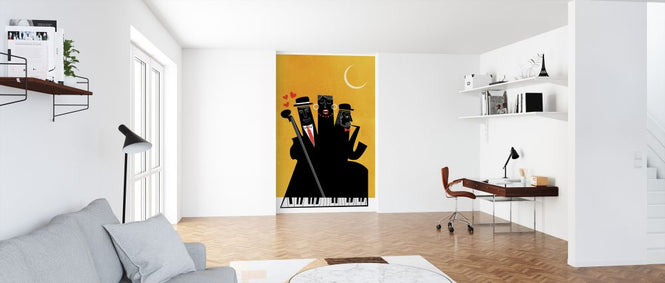 PHOTOWALL / Casablanca Jazz - Yellow (e327741)
