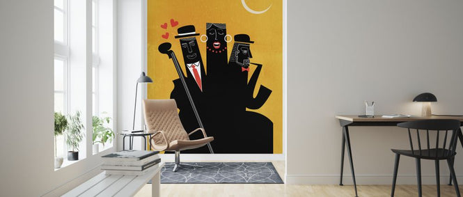 PHOTOWALL / Casablanca Jazz - Yellow (e327741)