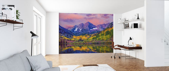 PHOTOWALL / Dawn at Maroon Bells (e327805)