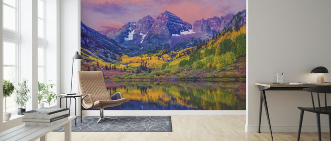 PHOTOWALL / Dawn at Maroon Bells (e327805)