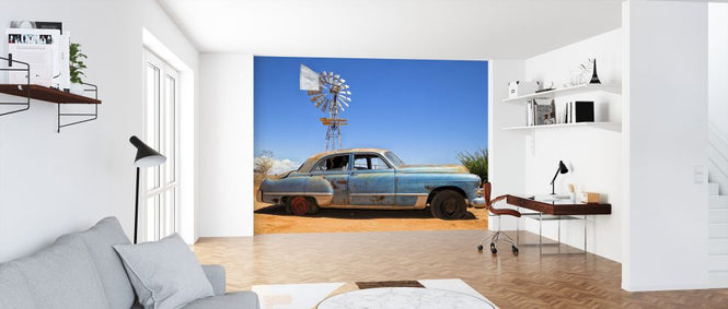 PHOTOWALL / Vintage Car in the Desert (e327834)