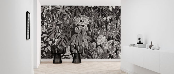 PHOTOWALL / Tanglewood Forest Wall - Black (e328403)