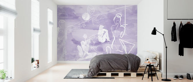 PHOTOWALL / Countenance - Violet (e328264)
