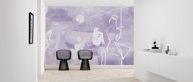 PHOTOWALL / Countenance - Violet (e328264)