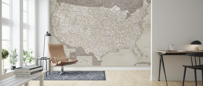 PHOTOWALL / United States Map (e325747)