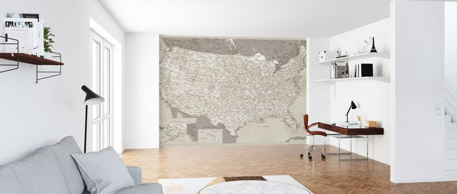 PHOTOWALL / United States Map (e325747)