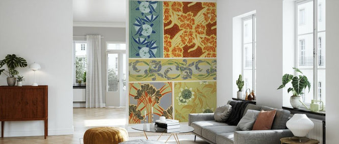 PHOTOWALL / Art Deco Florals IX (e327372)