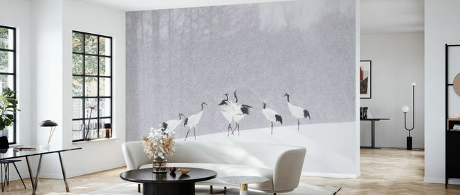 PHOTOWALL / Japanese Cranes (e328182)